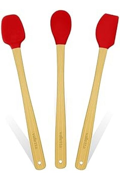 STOREMAX Indigo 3-Pack Red Silicone Spatula 26 cm Vlt1510