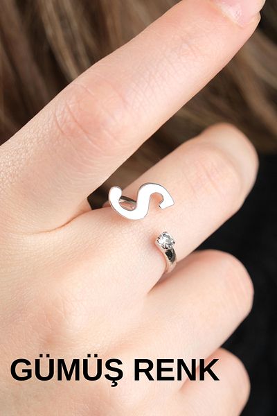 Jack Ferrero Silver Anti-Arroof Letter Ring
