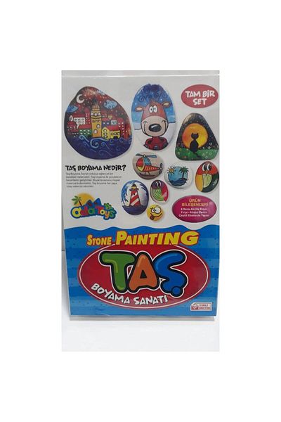 Tıfıl Toys Stone Painting Art 6 Color Acrylic Paint Set