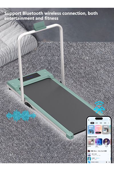ETG 1-10km/Hours Home Foldable Treadmill, 2.0HP, Wireless Remote Control, Foldable Treadmill