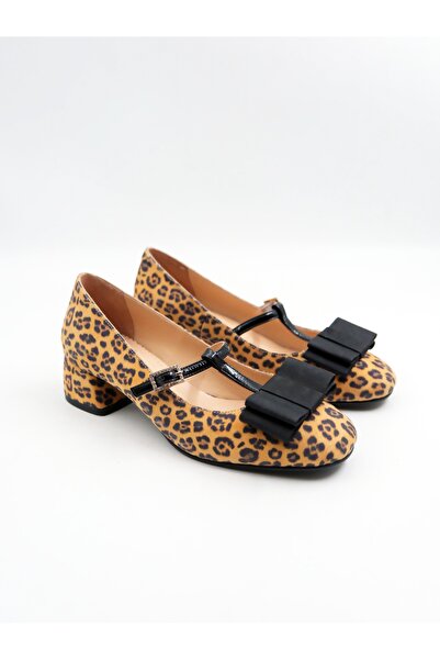 Tenau أحذية نسائية بكعب من الجلد الطبيعي