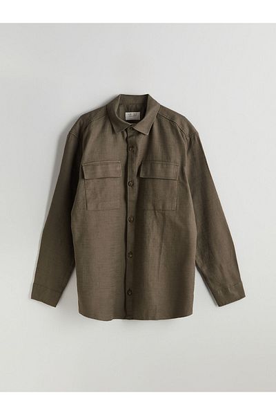 LC Waikiki LCW Vision Regular Fit Long Sleeve Men's Shirt Jacket