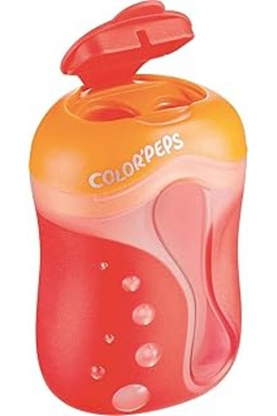 Hepta Collection Maped Office and Stationery 043111   Color Peps Double Hole Pencil Sharpener