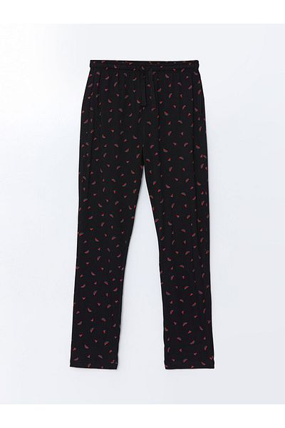 LC Waikiki Black Standard Fit Men's Pajama Bottom