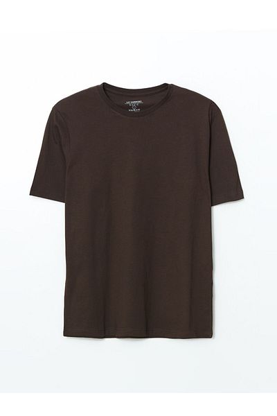 LC Waikiki Ανδρικό μπλουζάκι New Season Crew Neck Combed Cotton - S50839Z8
