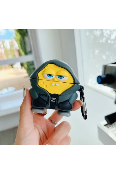 Dmay Airpodss 4. Nesil (2024) Uyumlu Silikon Sevimli Cartoon Figürlü Kılıf