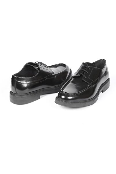 06 Business Line Erkek Ayakkabı Black Leather
