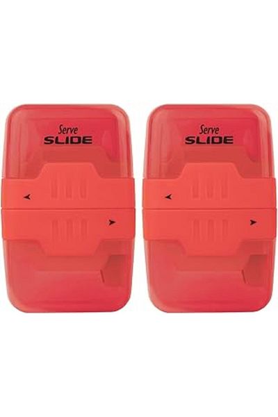 ShopZum Slide Eraser Pencil Sharpener Red 2Li