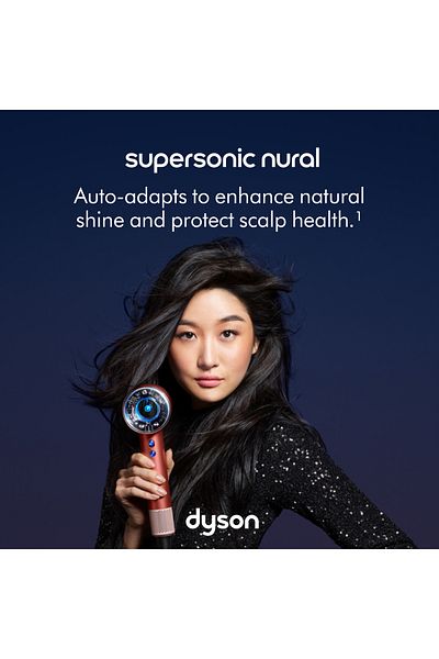 DYSON مجفف الشعر سوبر سونيك نورال - برونزي فراولة ووردي خدود