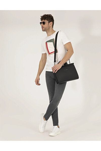 Pierre Cardin Men's Slim Fit Printed bicycle collar t-shirt-ecru