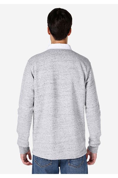 Colin's Regular Fit Polo Neck Men's Gray Long Sleeve T-Shirt