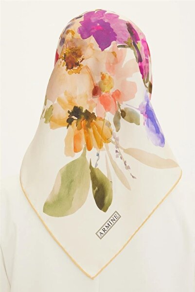 Armine Σειρά Nostalgia Twill Silk Scarf 8717D-01
