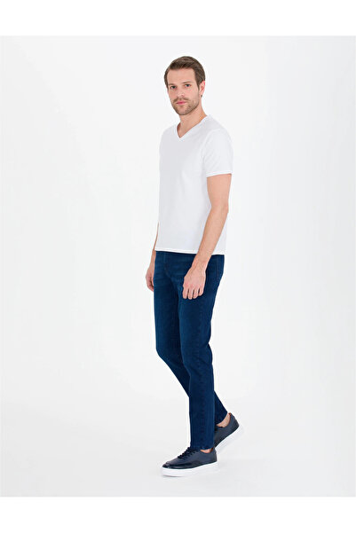 Pierre Cardin Ανδρικό μπλουζάκι Basic Slim Fit-Λευκό