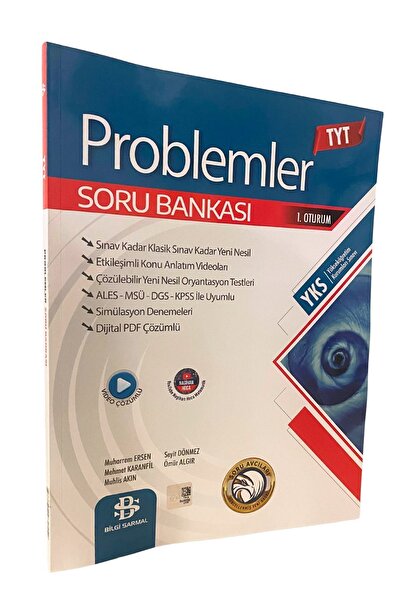 Bilgi Sarmal Yayınları SARMAL TYT SORU BANKASI PROBLEMLER