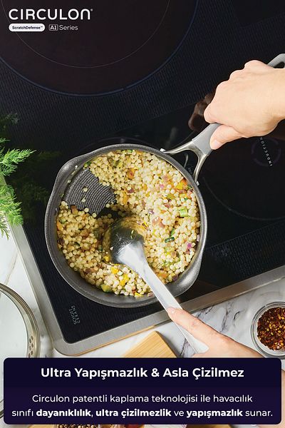 Circulon Sauce Pot with Glass Lid 18 cm