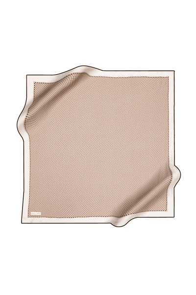 Pierre Cardin Eșarfă din satin creponat Pierre Cardin cu model logo