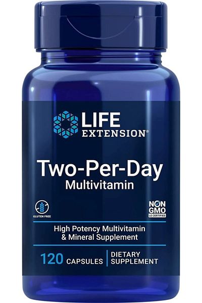 Life Extension Life Extension Two-Per-Day Multivitamin, 120 capsules
