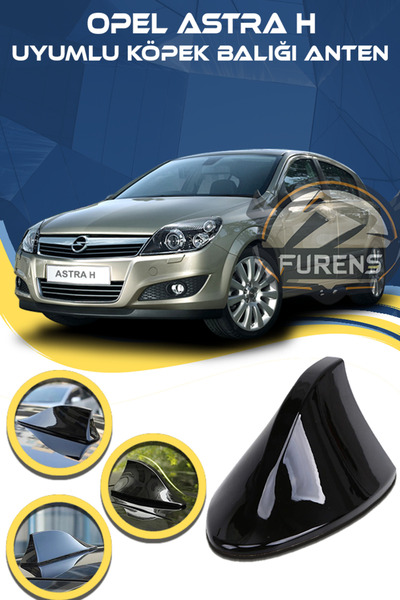 STS Oto Aksesuar Opel Astra H Uyumlu Oto Balık Sırtı Anten Elektrikli Köpekba...