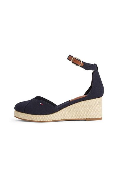 Tommy Hilfiger Дамски сандали FLAG CLOSED TOE MID WEDGE ESPAD