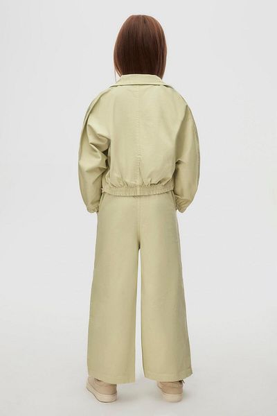 nk kids NK KIDS 38518 ЗЕЛЕНО ЯКЕ С МЪХ ЗА МОМИЧЕ