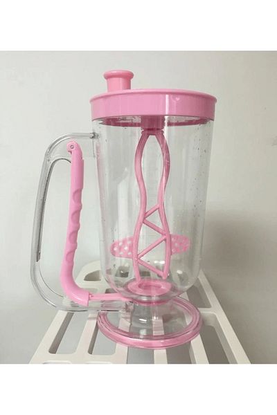 NEZADE STORE Practical Scale Easy Pancake Cake Crepe Pouring Making Machine Mixer (Lysine)