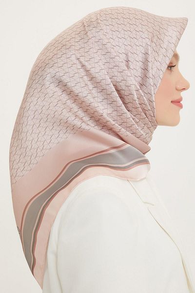 Armine Nostalgia Series Twill Silk Scarf 8724D-05