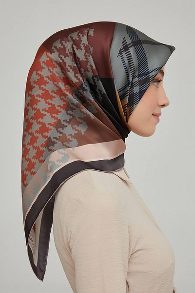 Armine Nostalgia Series Twill Μεταξωτό Κασκόλ 8620-09