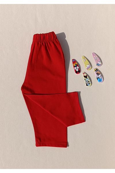 siyalife Girl's Basic Knee-Length Leggings Capri