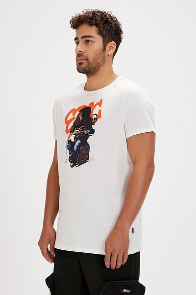 Bad Bear تي شيرت رجالي ملحمي الدب