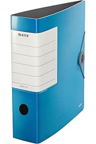 Hepta Collection Leitz 11120030   180 °   Solid A4 Wide Folder, Light Blue