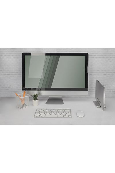 Digitus Vertical Notebook Stand, Aluminum Silver