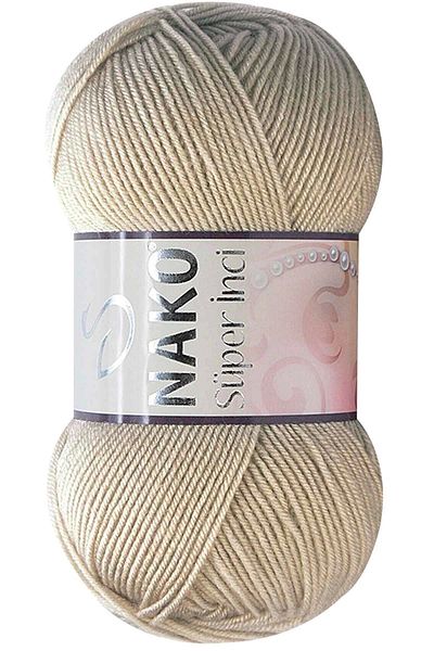 NAKO 1 piece super pearl hand knitting yarn 100 gr paper bag 1199