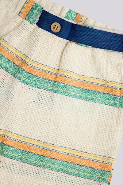 GB Baby BG Store Erkek Bebek Çizgili Şort