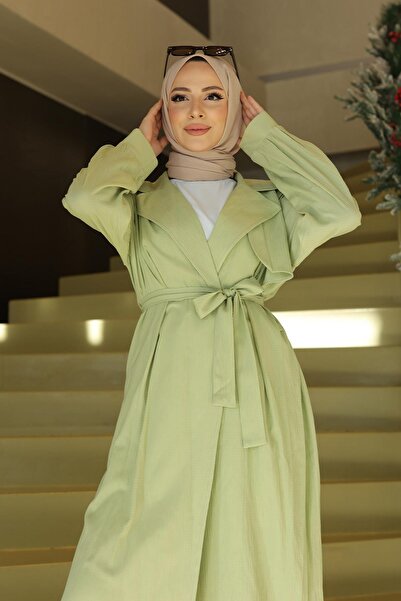 MİSSKAYLE Ay Parça Detaylı Takım Mint Yeşili