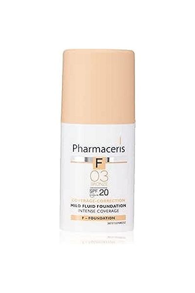 Pharmaceris Intense Coverage Mild Fluid Foundation (30ml - Bronze 03)