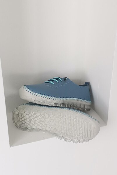 Parponi Сині жіночі туфлі - Tammy - Шкіряні шнурівки