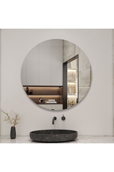 EFFE YAPI DEKOR 50 Cm Çerçevesiz Yuvarlak Ayna