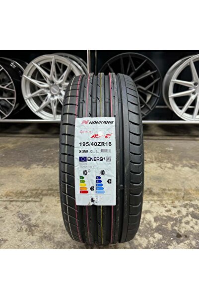 Nankang 195/40 ZR16 80W XL L Nankang AS-2 Yazlık Lastik 2024 Üretim (1 ADET FİYATIDIR )