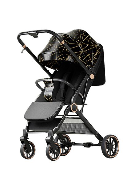 Ma Baby Baby Stroller, Can Sit And Lie,Three Point Safety Belt Lightweight Stroller For Travel