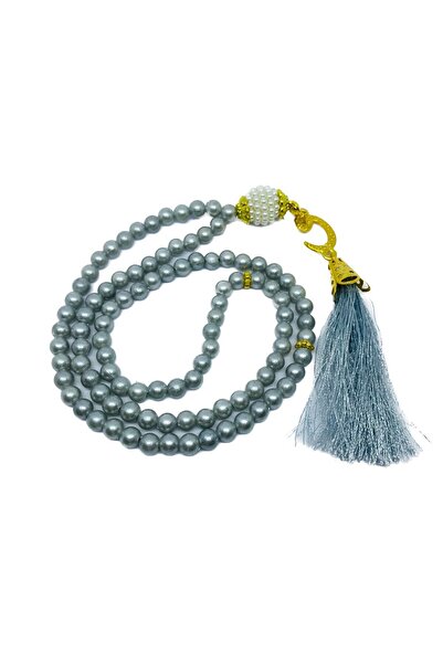 lenagiftworkshop 10 قطع من اللؤلؤ البلاستيكي مكونة من 99 قطعة مسبحة صلاة مزين...