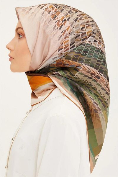 Armine Nostalgia Series Sura Silk Scarf 8934-07
