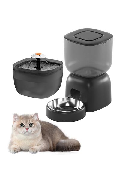 KidLe Pet Water Dispenser Cat Automatic Feeder