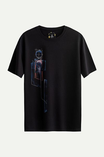 KAFT Unisex Oversize Design T-Shirt - Αίσθηση