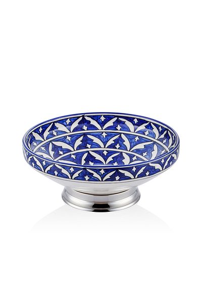 The Mia Corallo Salad Bowl Blue 32x32x13 cm CRL0002