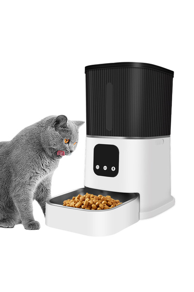 KidLe وحدة تغذية أوتوماتيكية للحيوانات الأليفة، وحدة تغذية القطط والكلاب، موزع طعام الحيوانات الأليفة
