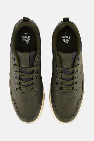RBX Men Lace up Outdoor Shoes, Dark Olive