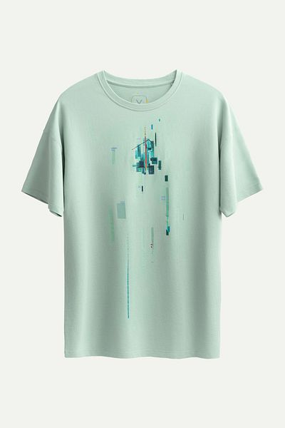 KAFT Unisex Oversize Design T-Shirt - Σπίτι