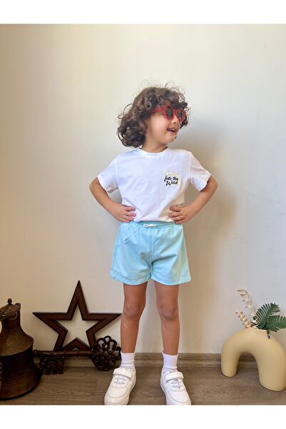 DİVİSTA Unisex Children's Multicolor Patterned Shorts
