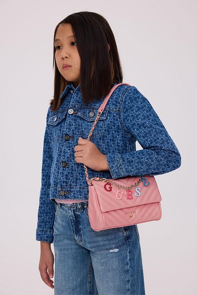 Guess BG Store حقيبة بناتي باللون الوردي