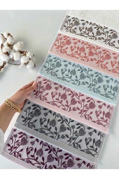 SARRA HOME Set de prosoape de bucătărie jacquard din 100% bumbac